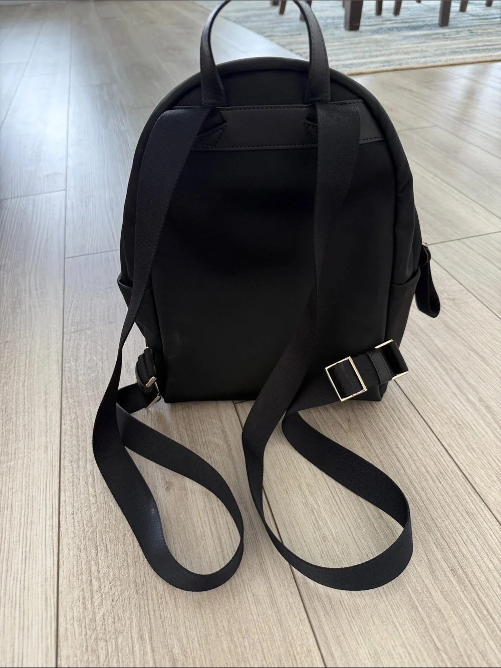 Kate Spade Chelsea Medium Backpack black nylon NEW